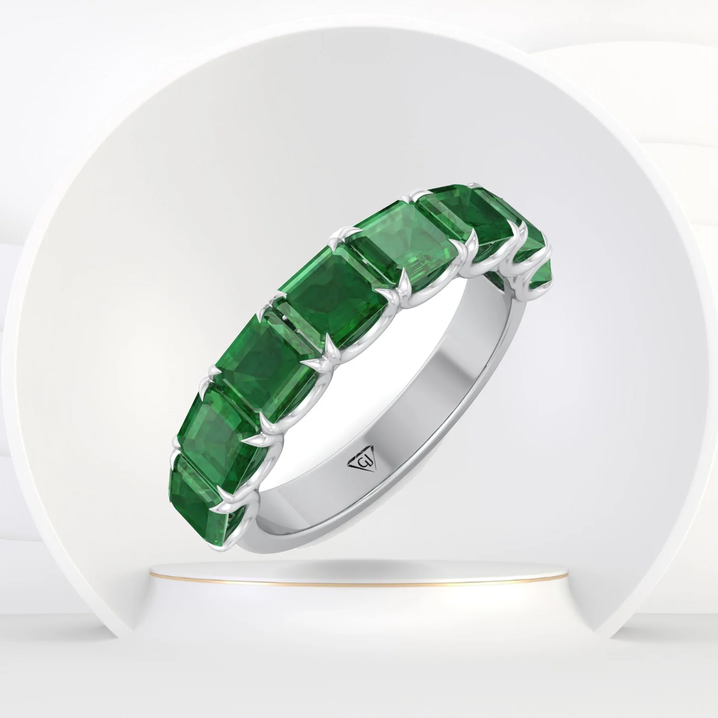 Gemstone Eternity Bands